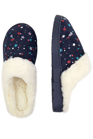 Emb Snowflake & Westie Slipper